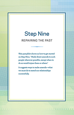 Product: Step 9 AA Repairing the Past Pkg of 10