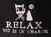 RELAX God Is In Charge Hat