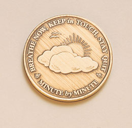 Product: Clean and Free Keep Quit Medallion
