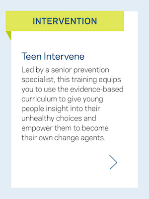 Intervention: Teen Intervene