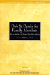 Product: Do's and Don'ts For Family Members Pkg of 10
