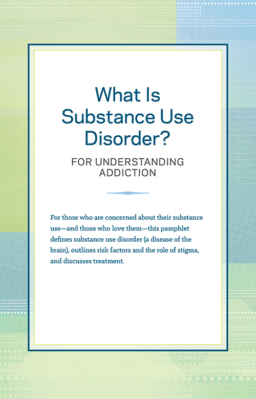 Product: What Is Substance Use Disorder Pkg of 10