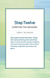 Product: Step 12 AA Carry the Message Pkg of 10