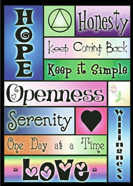 Hope Honesty Openness Greeting Card