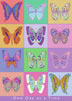 Product: One Day at a Time Butterfly Greeting Card