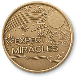 Expect Miracles Medallion