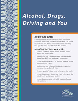 Product: Flex Modules Alcohol, Drugs, Driving and You Journal, Pkg. of 25