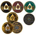 Product: AA Founders Painted Medallion Special Order