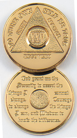 Premier Anniversary Gold Plated Special Order Medallion